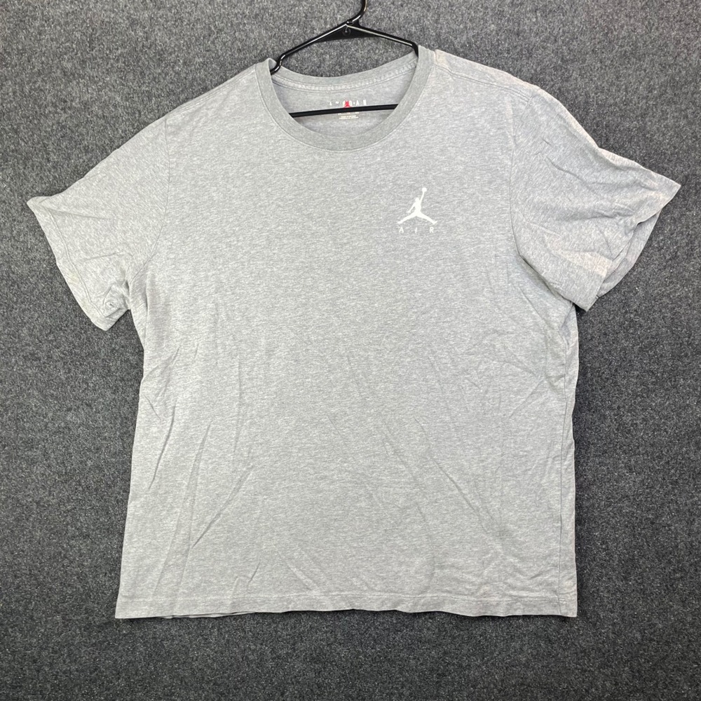 Jordan Jumpman Air Logo Graphic T-Shirt Men XXL Gray